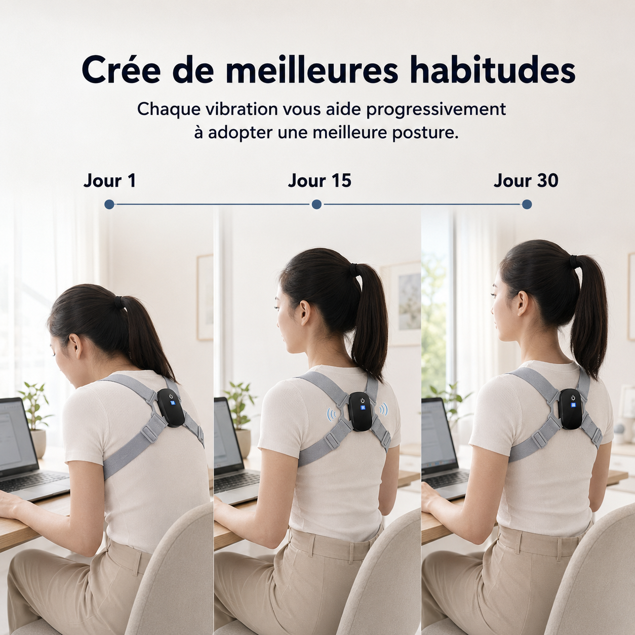 Correcteur de posture intelligent
